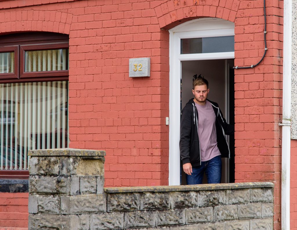 ben leaving the house