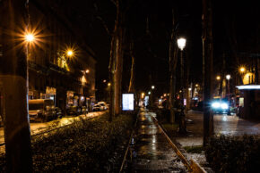 Montmartre, Paris - February 2020 A rainy street in Montmartre, Paris at stupid o'clock by Charlie Hannah